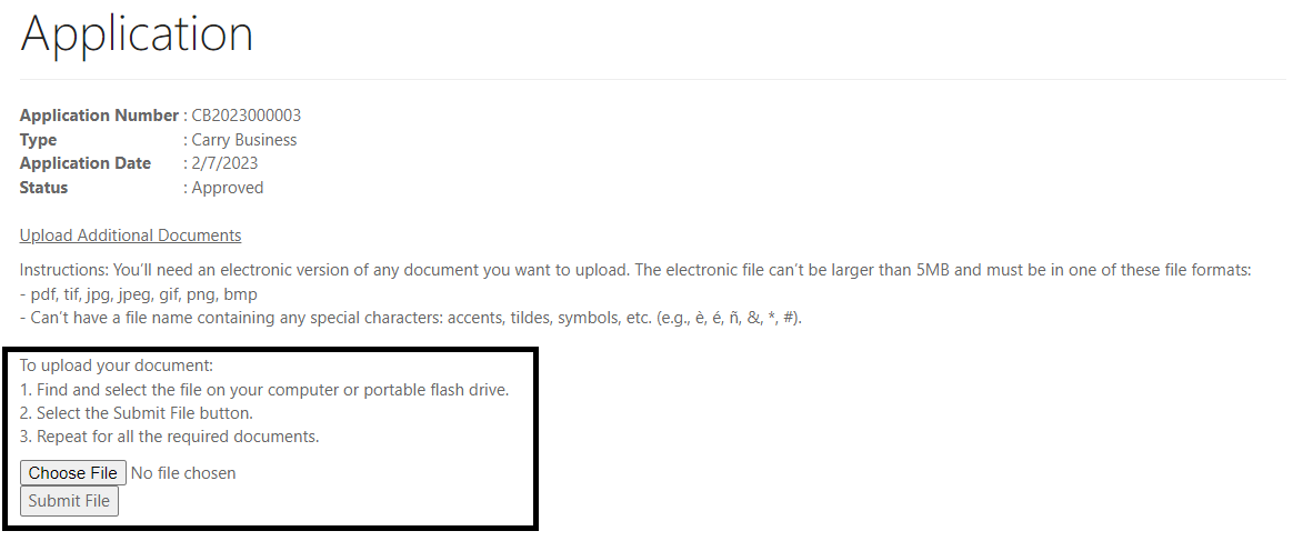 Instructions for setting up Passport York